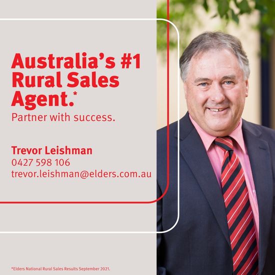 Trevor Leishman #1 Rural Sales Agent